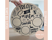 Load image into Gallery viewer, Santa Cookie Tray | Christmas Cookies Tray