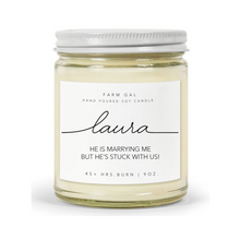 Load image into Gallery viewer, Bridesmaid Soy Candle