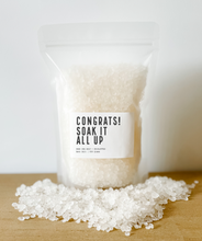 Load image into Gallery viewer, DEAD SEA SALT BATH SOAK *Congrats*