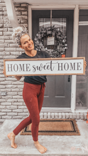 Load image into Gallery viewer, Home Sweet Home Wood Sign