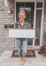 Load image into Gallery viewer, Personalized Name Sign