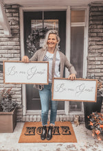 Load image into Gallery viewer, Be Our Guest - Handmade Wood Sign for Welcoming Home Decor