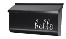 Load image into Gallery viewer, Front Door Welcome or Hello Decal