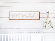 Load image into Gallery viewer, Personalized Name Sign
