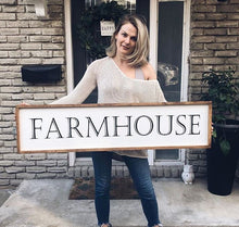 Load image into Gallery viewer, FARMHOUSE SIGN