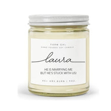 Load image into Gallery viewer, Bridesmaid Proposal Candle