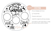 Load image into Gallery viewer, Santa Cookie Tray | Christmas Cookies Tray
