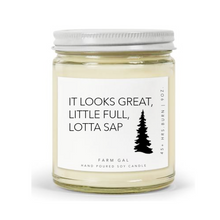 Load image into Gallery viewer, Lotta Sap! Griswald&#39;s Merry Christmas Soy Candle
