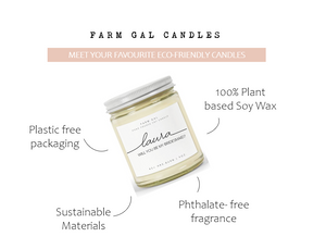 8oz Wholesale Premium Soy Wax Scented Candles