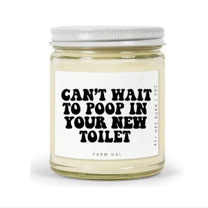 Can't Wait To Poop In Your New Toilet Candle