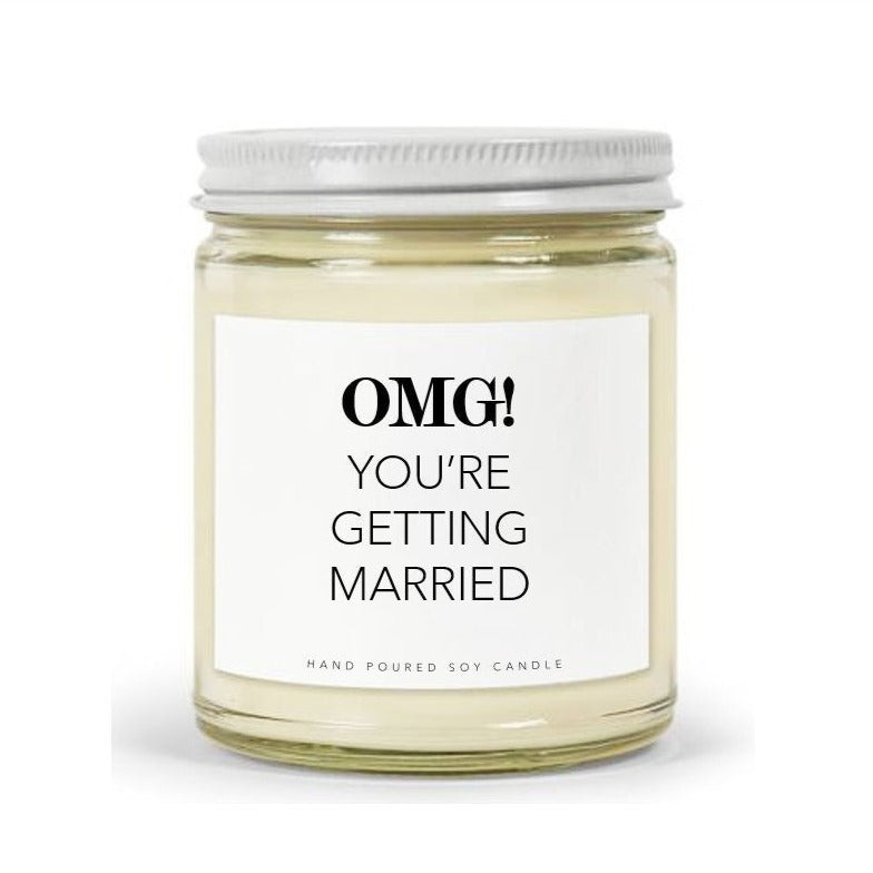 OMG! You're getting Married Candle