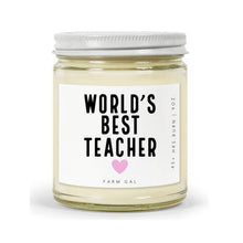 Load image into Gallery viewer, Best Teacher Candle, Gift for Teacher
