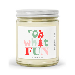 Oh What Fun Soy Candle